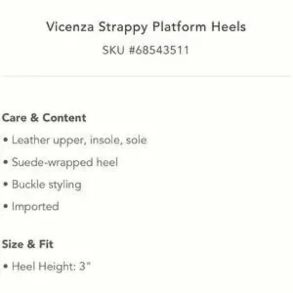 New ANTHROPOLOGIE x Vicenza Strappy Platform Heels Color Taupe US 9 - Picture 2 of 9